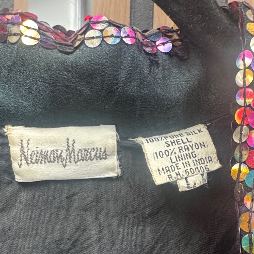 Neiman Marcus Multicolor Sequin Jacket - image 2